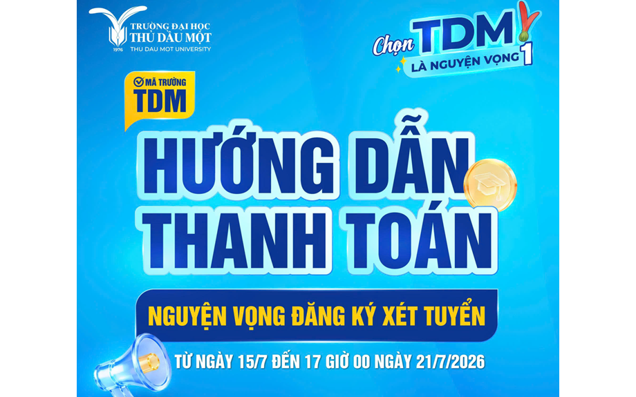 Hướng dẫn thanh toán lệ phí đăng ký xét tuyển đại học năm 2026